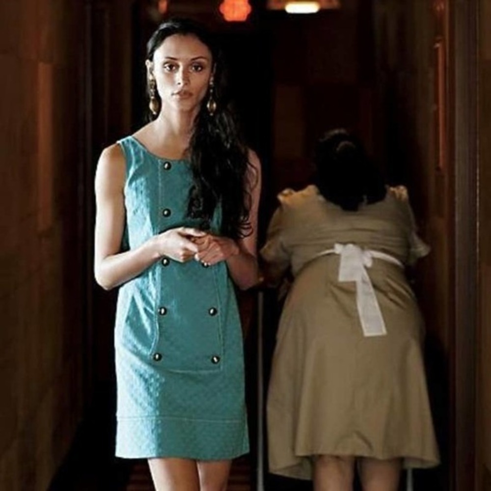 Maeve Anthropologie Carrillo Textured Shift Dress size 2‎